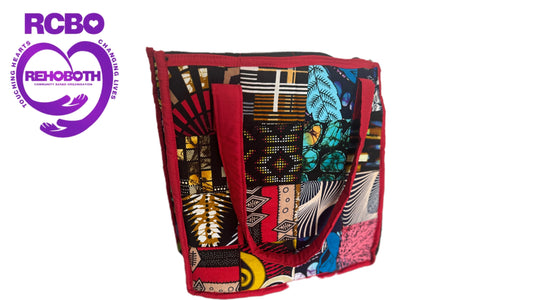 African Fabric Tapestry Bag