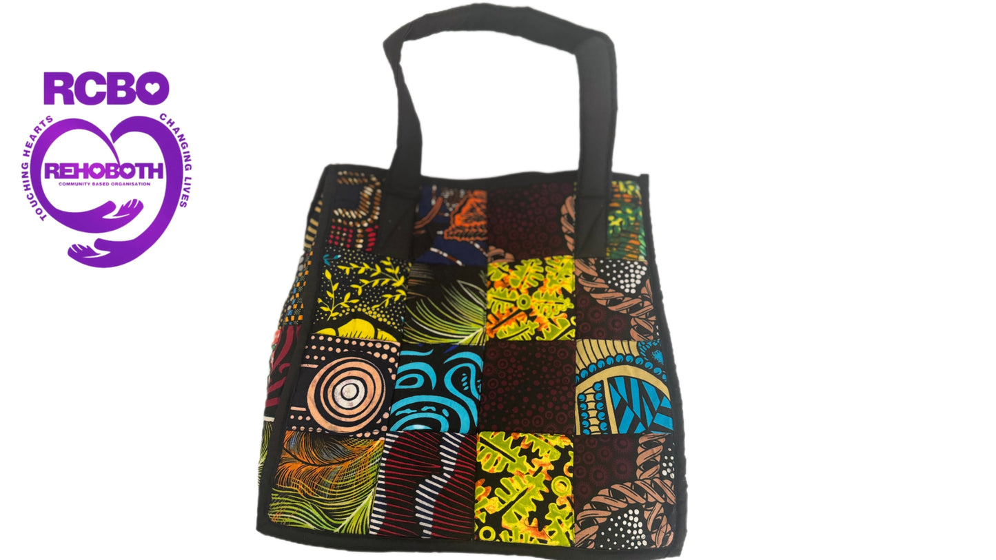 Eco-Friendly African-Inspired Shopping Bag